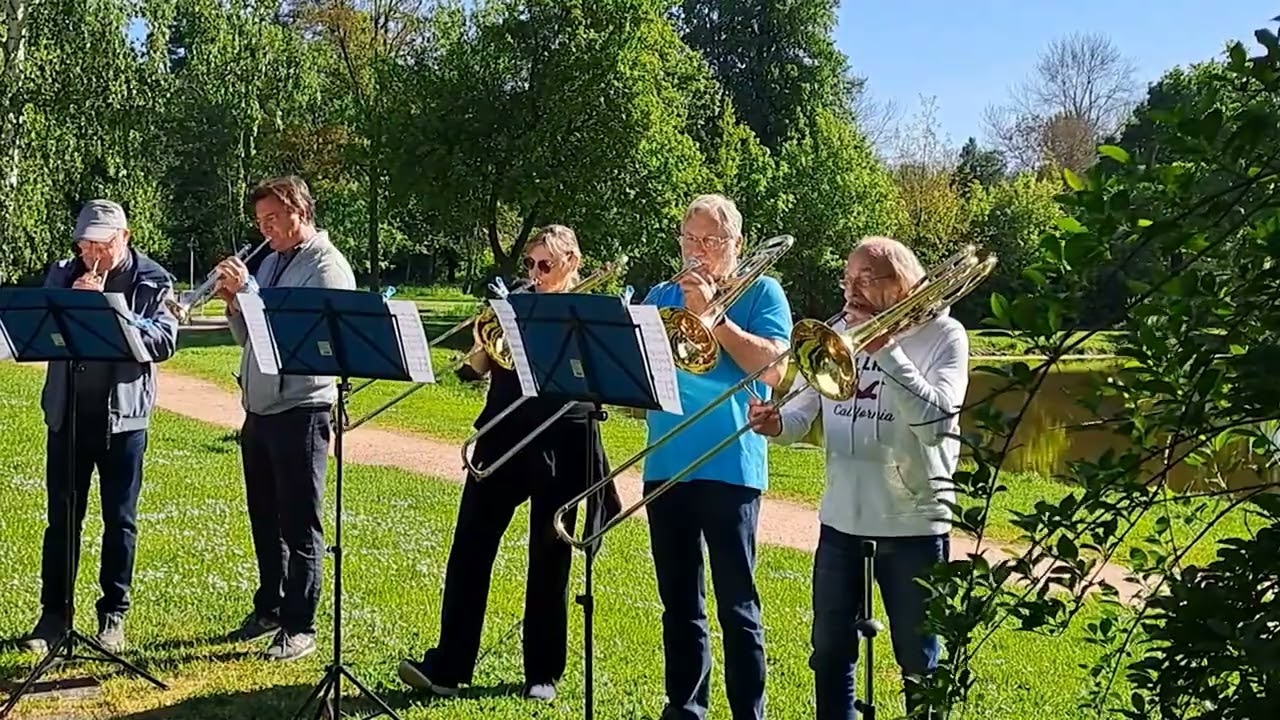 Wie lieblich ist der Maien, mit Vorspiel - Christi Himmelfahrt 2024 - Posaunenchor Sondershausen