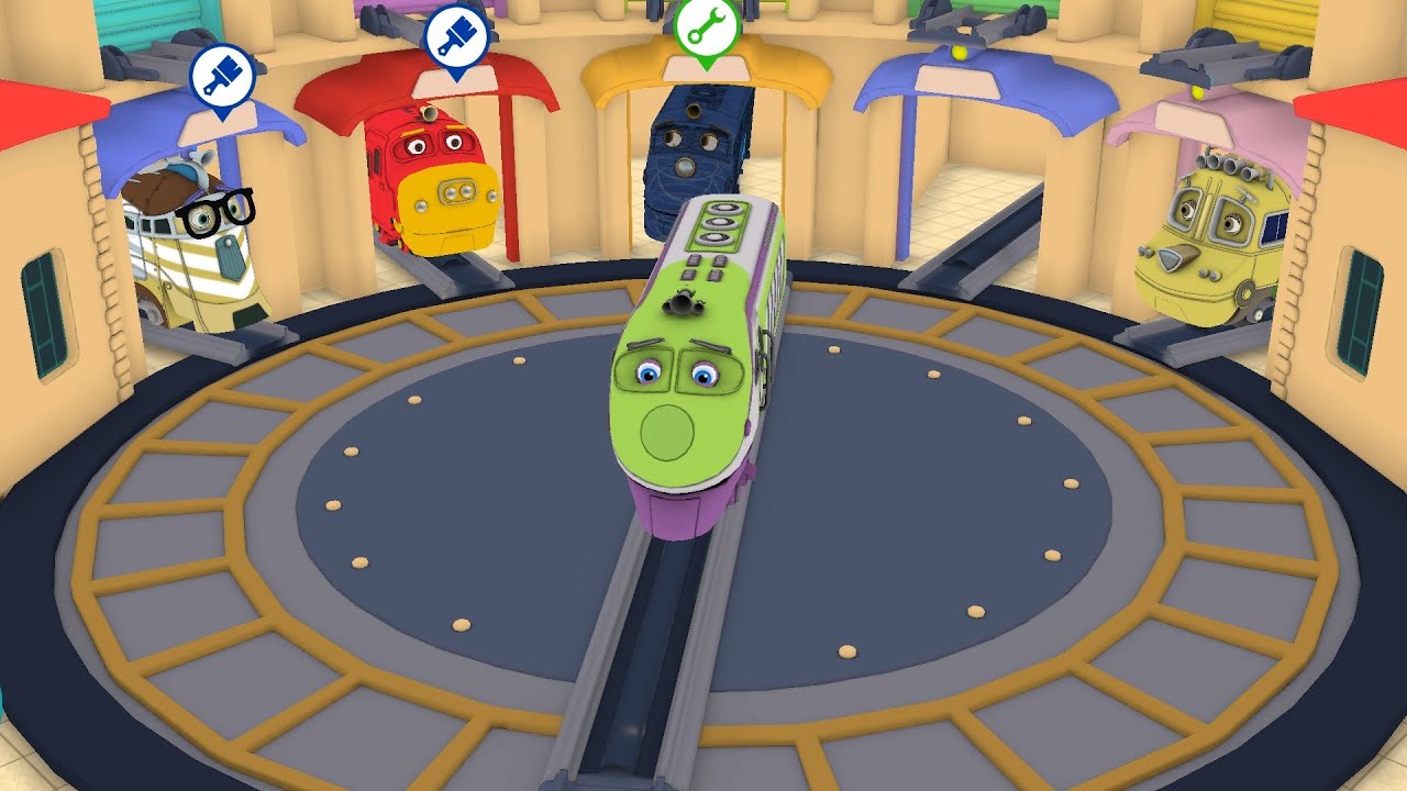 Chuggington: Repair & Washing || Cartoon Game