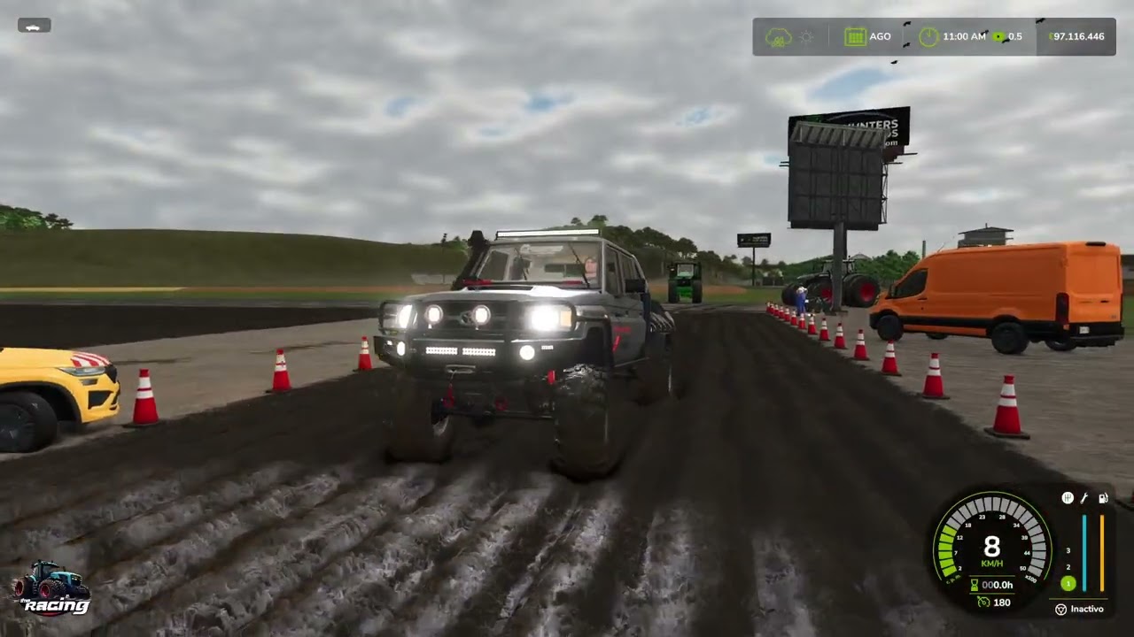 Farming Simulator 25 Mod Toyota Doble Cabina Deformacion 5 X