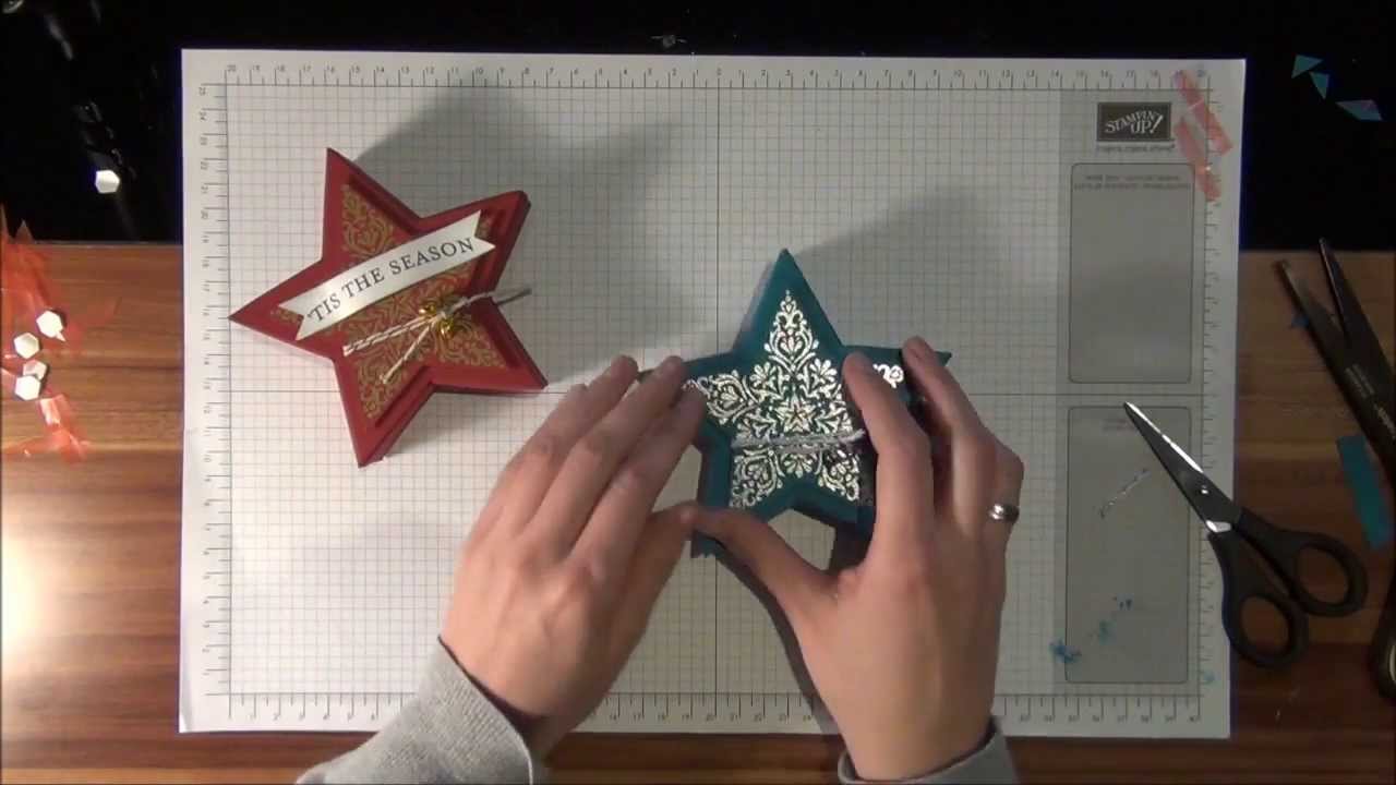 Tutorial: Janas Sternenschachtel mit Kniff