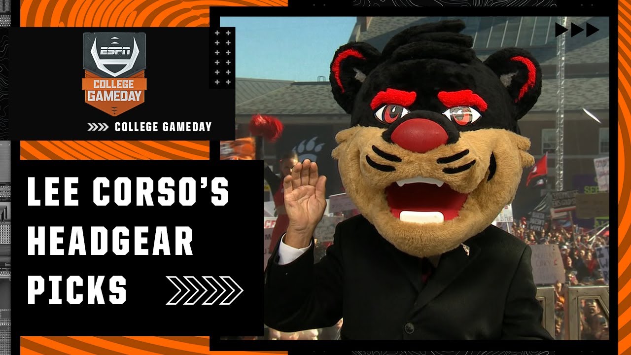 Lee Corso's headgear pick for Tulsa vs. Cincinnati with Nick Lachey | College GameDay