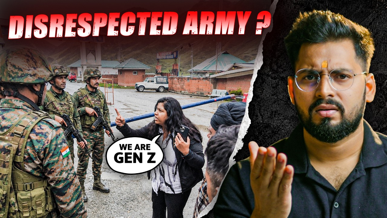 Women Disrespected Indian Army in Viral Video of Ladakh ? GenZ Really ?