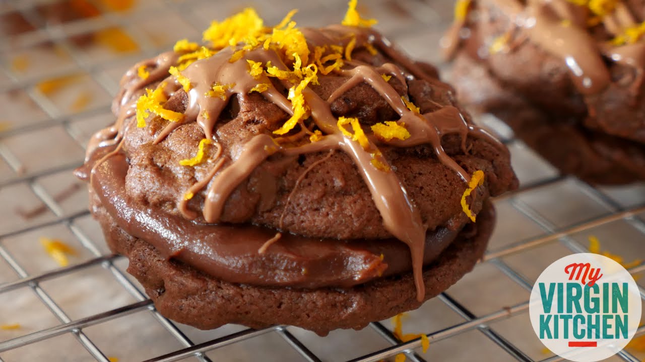 DOUBLE CHOCOLATE ORANGE COOKIES