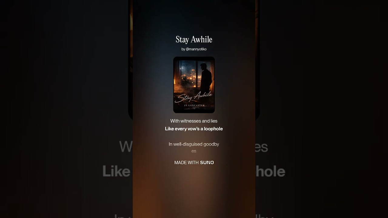 Stay Awhile by JT Lancaster