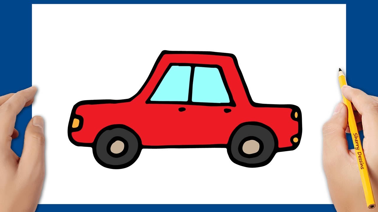 COMMENT DESSINER UNE VOITURE FACILE