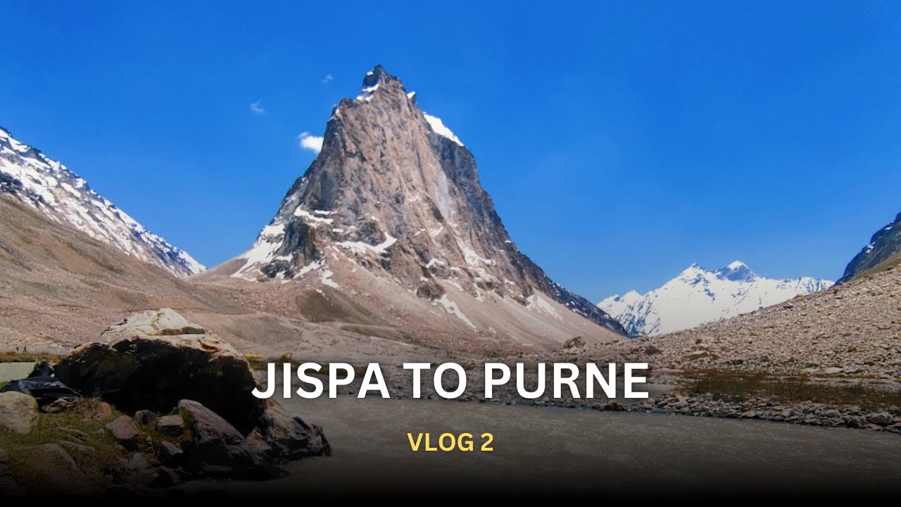 VLOG 2 | Jispa to Purne | Water-Crossing | Shinkula Pass | Gumbok Rangan | Zanskar Ride