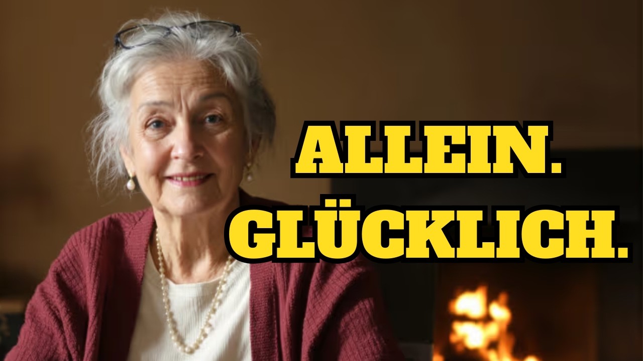 Ich lebe allein mit 83 und war nie glücklicher. Das ist mein Geheimnis