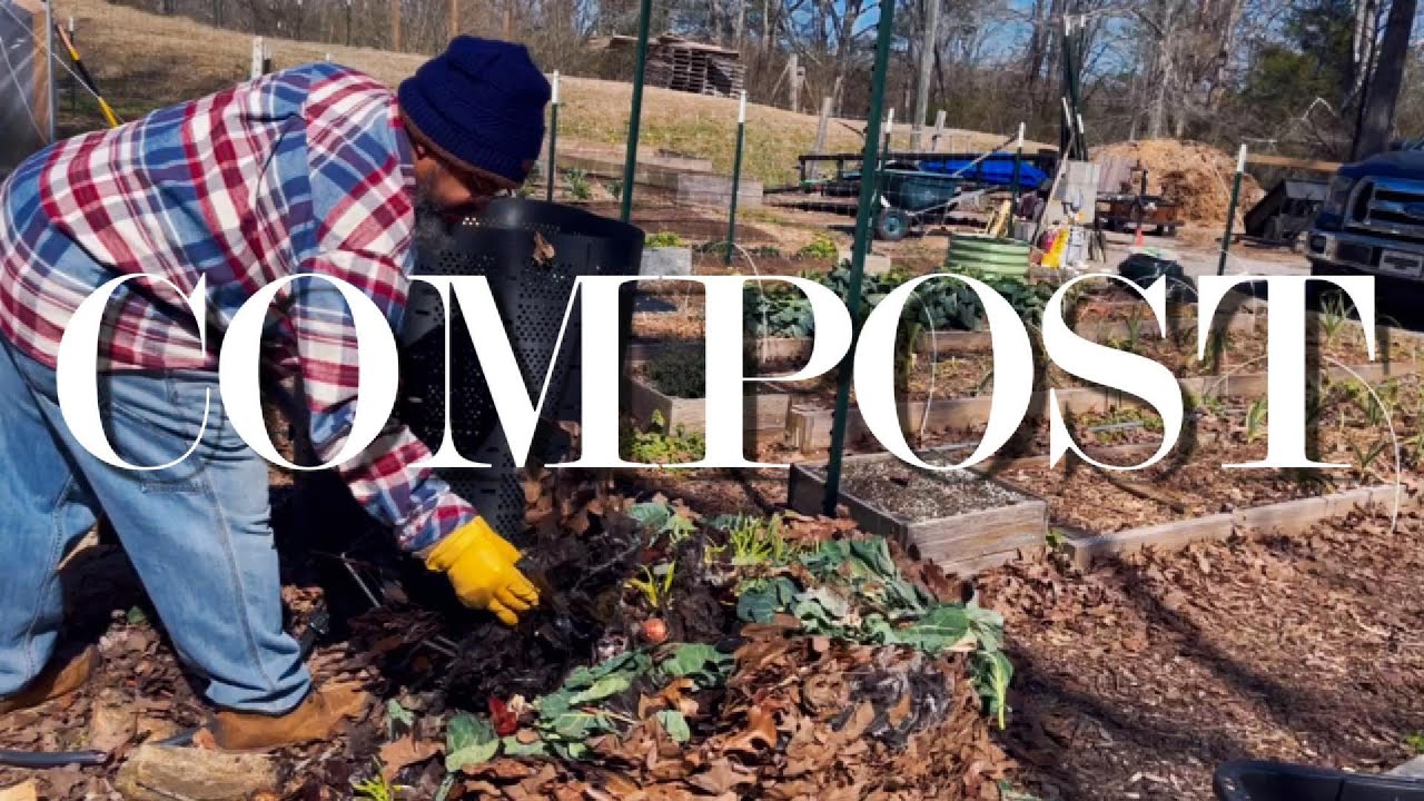How I Flip My Leaf Compost (and why you should)