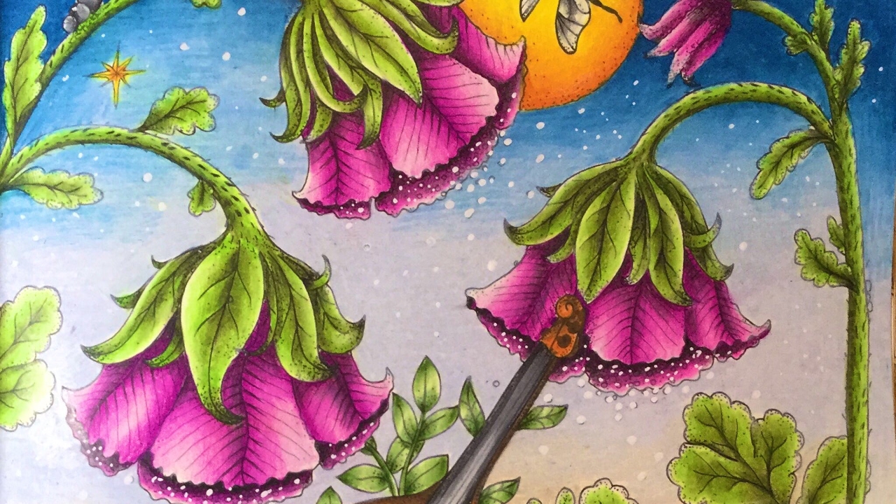 CAROVNE LAHODNOSTI - MAGICAL DELIGHTS - Klara Markova - prismacolor pencils