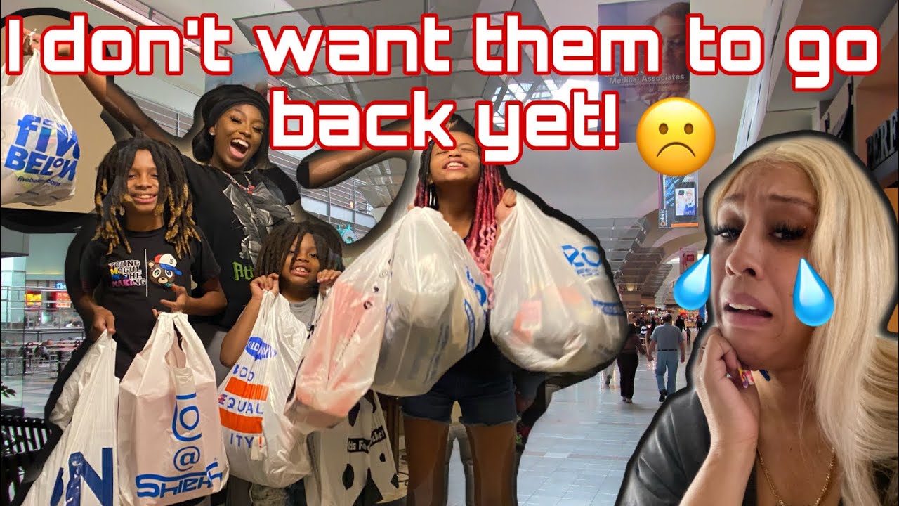 Back to School Shopping for 4 KIDS/Shop with US