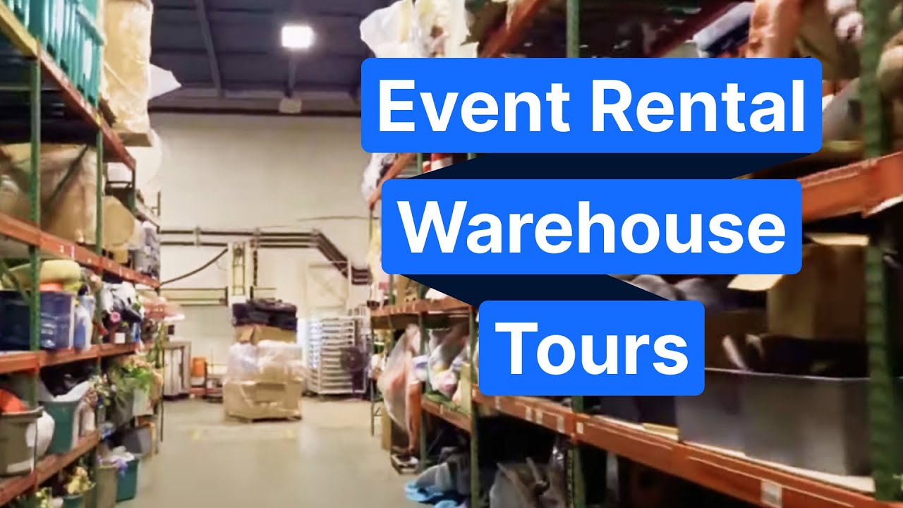 Inside a Thriving Event Rental Warehouse: Efficiency Secrets Revealed