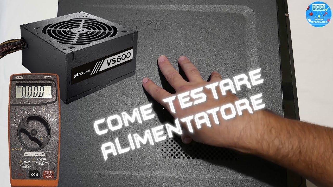 Come testare l'alimentatore del PC fisso