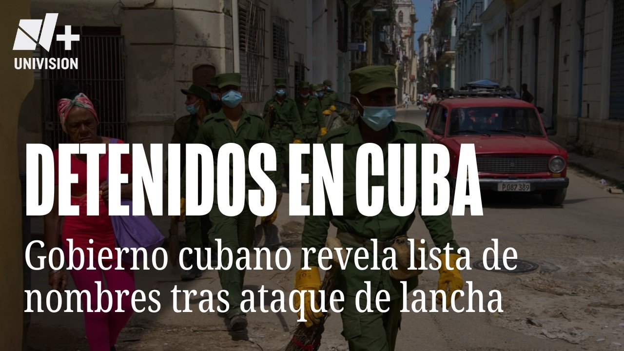 Detenidos y fallecidos: la lista completa del ataque cubano a la lancha