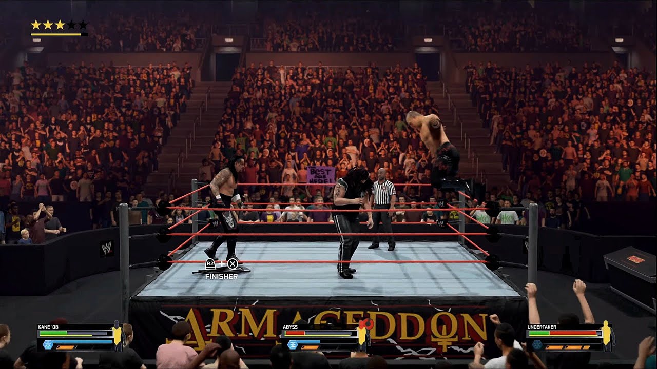 WWE Armageddon 2007 Triple Threat Match