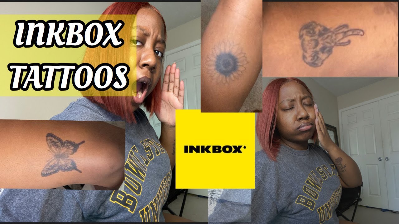3 Tattoos In One Day??? Inkbox Tattoo Unboxing & Review