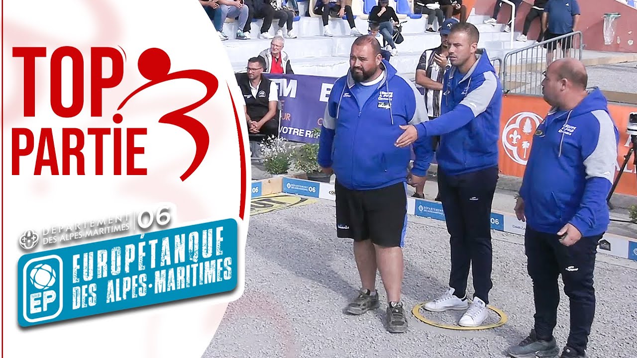 TOP 👍🏻 Demi-finale ROCHER vs BAUDINO : Europétanque des Alpes-Maritimes - TOP 4000