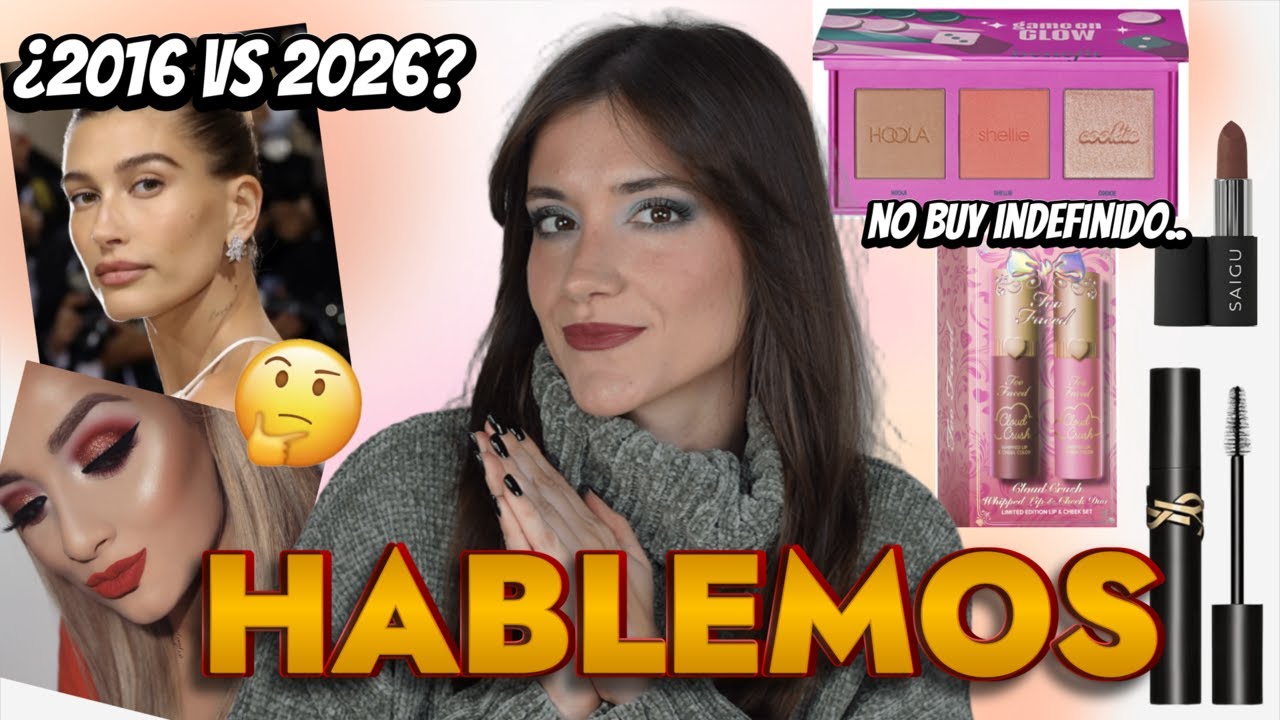 grwm: 2016 otra vez, adiós al clean girl makeup & no buy indefinido