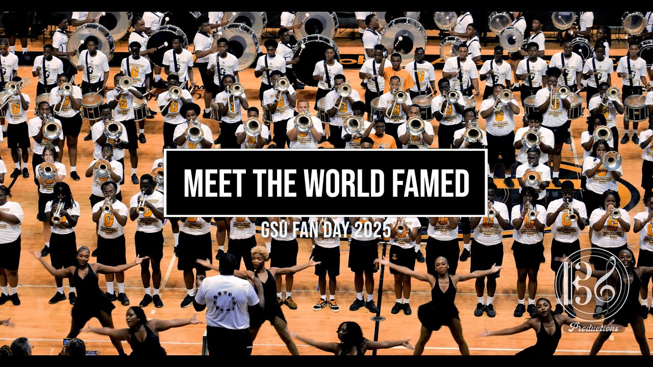 Grambling State University Marching Band - GSU Fan Day Perfomance - 2025