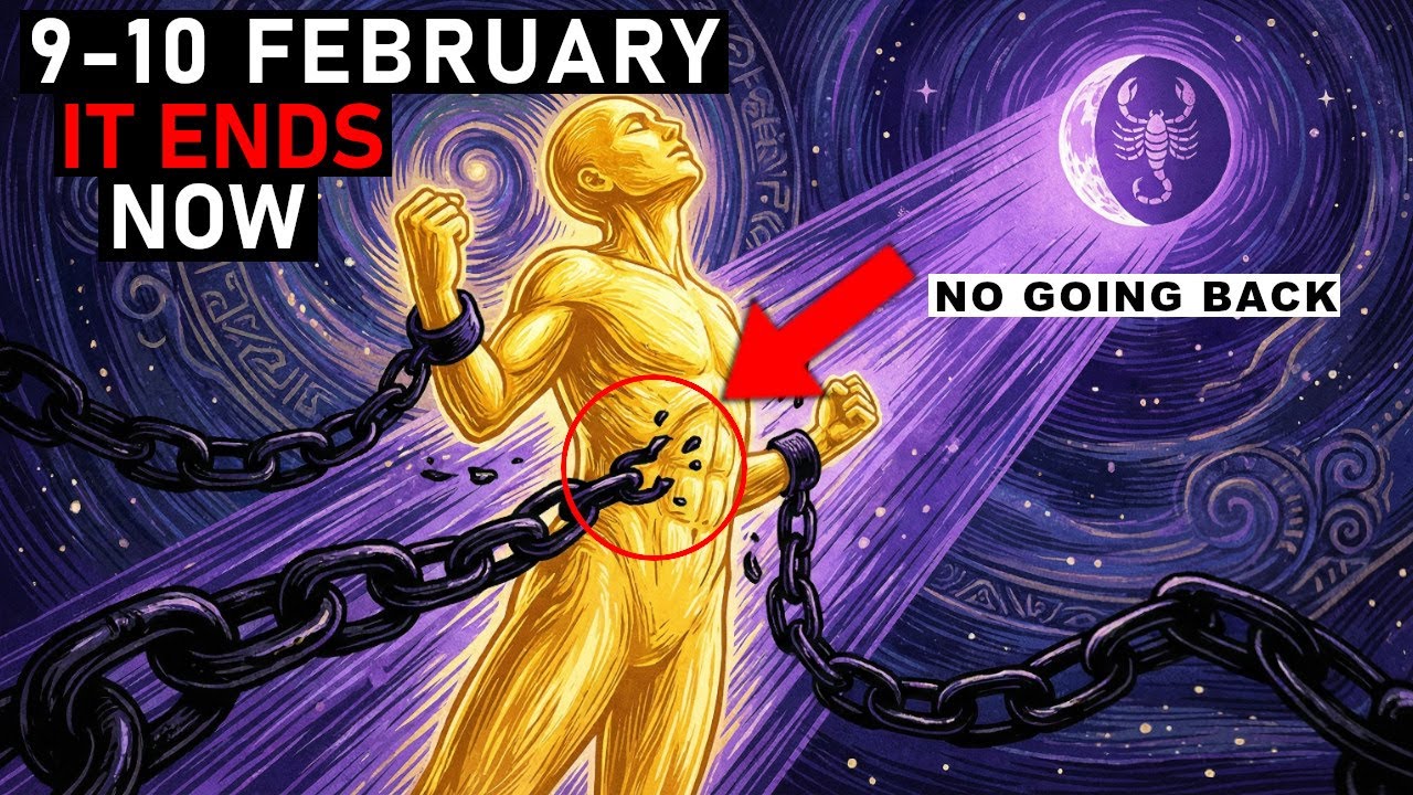 Last Quarter Moon in Scorpio Forces Your Freedom - 3 Toxic Ties Finally BREAK (Feb 9)