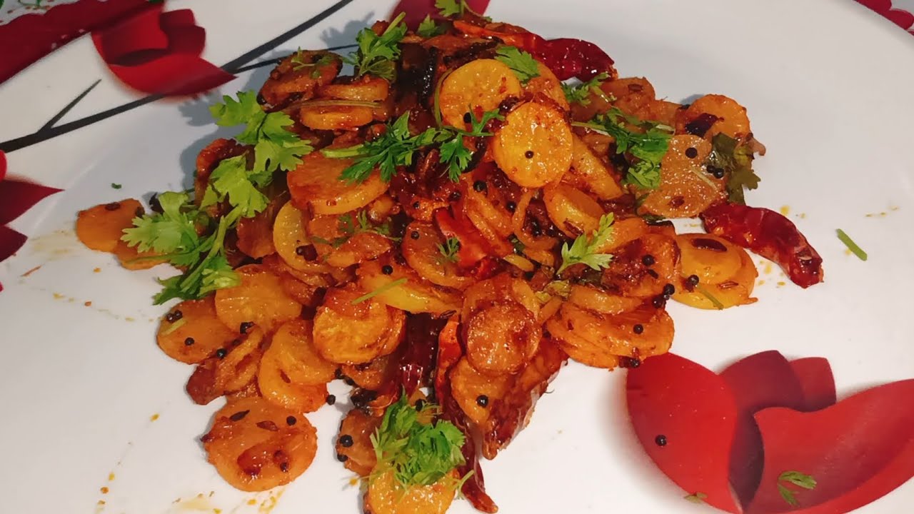 MOOLI FRY VERY SIMPLE VERY EASY TARIKE SE EK BAR AAP ZAROOR TRAI KAREN