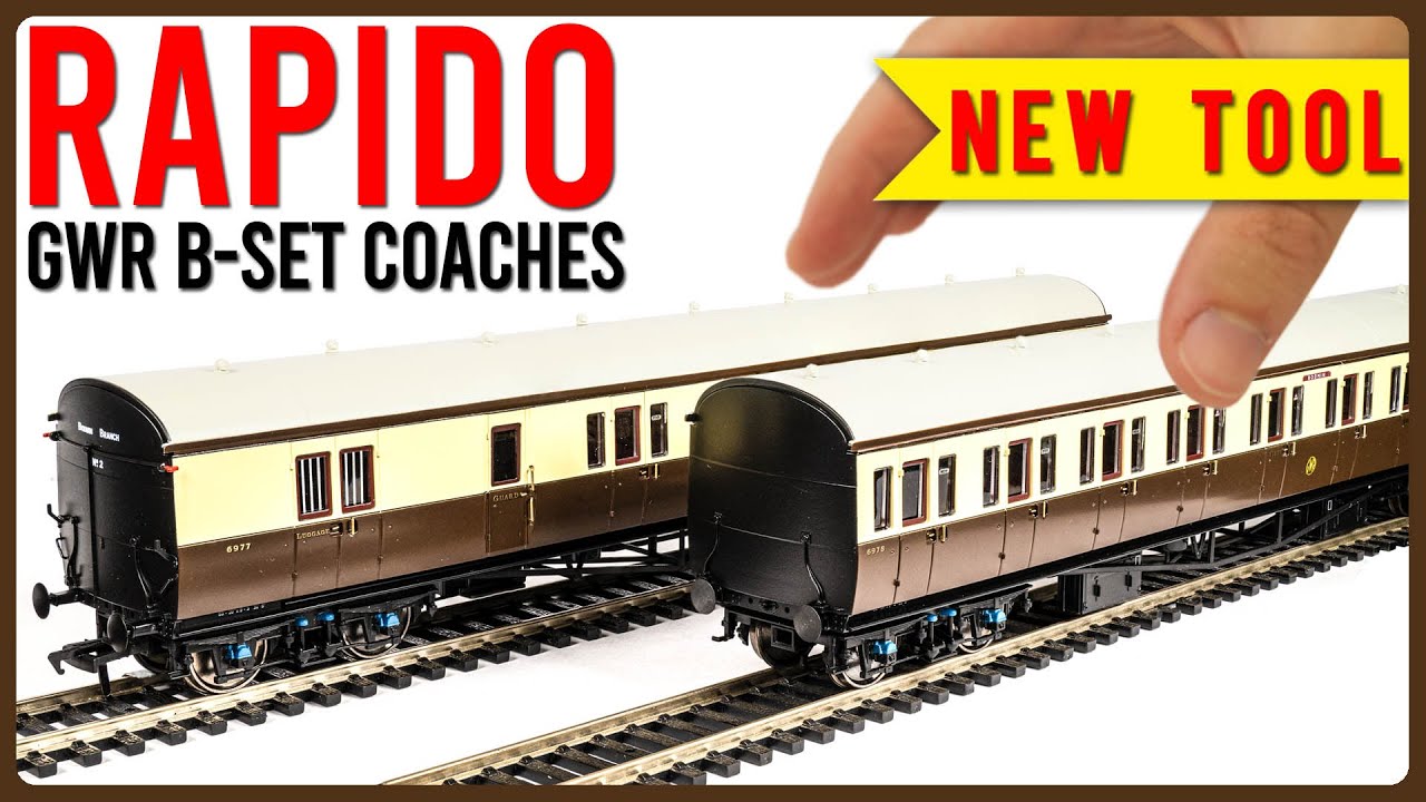 The Most Detailed Coaches Ever? | New Rapido GWR B-Set | Unboxing & Review