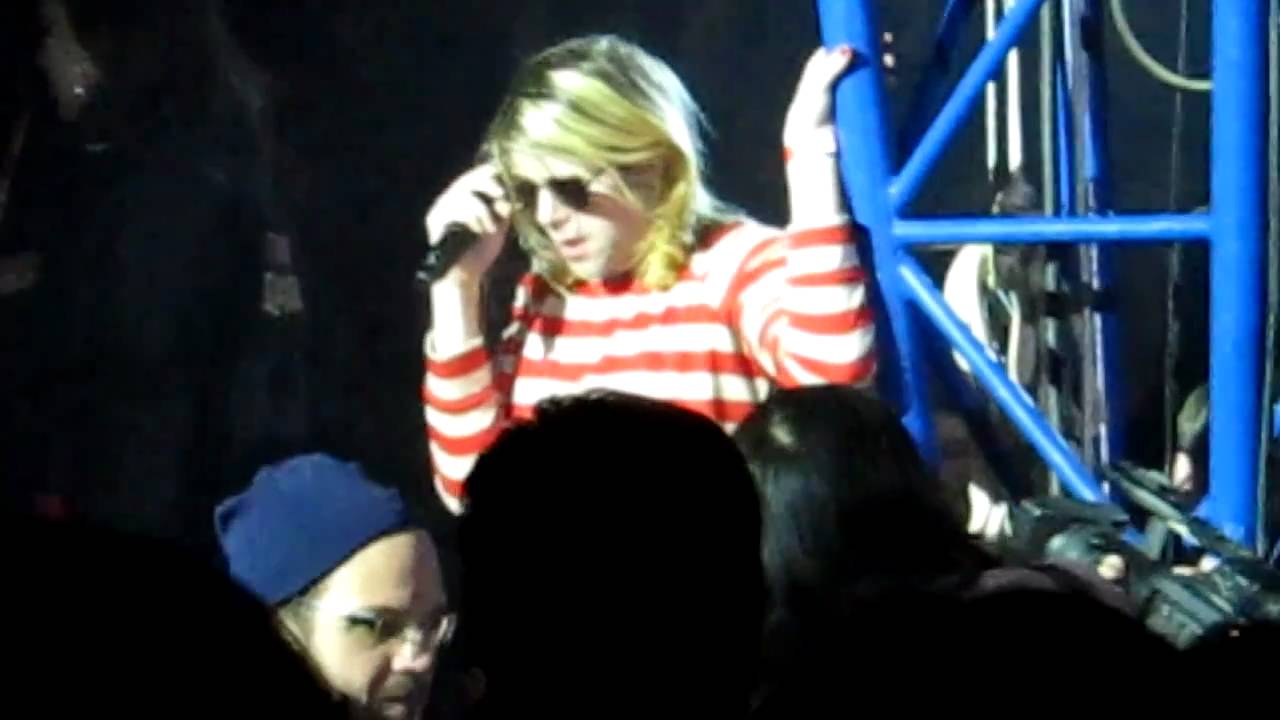 Ariel Pink Climbs Lighting Rig During Concert, NYC
