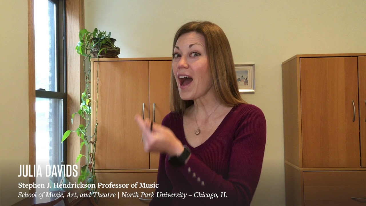 Spring Warm Up with Dr. Julia Davids (North Park University, Chicago IL)