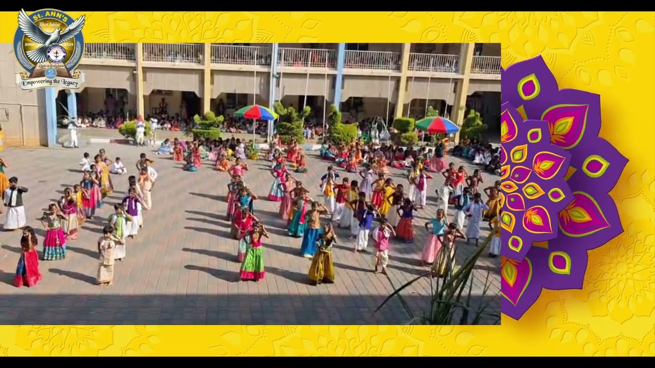ST. ANN'S CISCE SCHOOL SANKRANTHI CELEBRATIONS