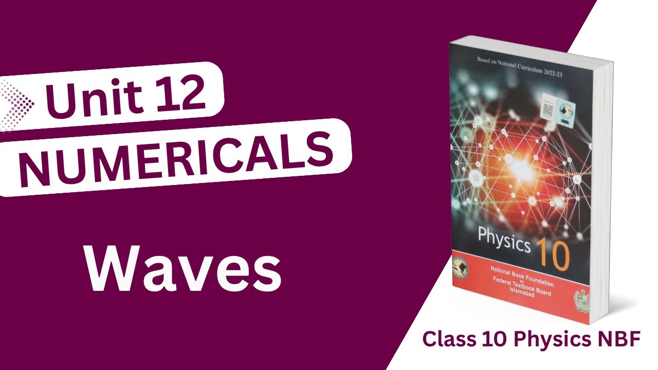 Physics class 10 chapter 12 numericals new book 2025 -nbf- class 10 physics unit 12 waves numerical