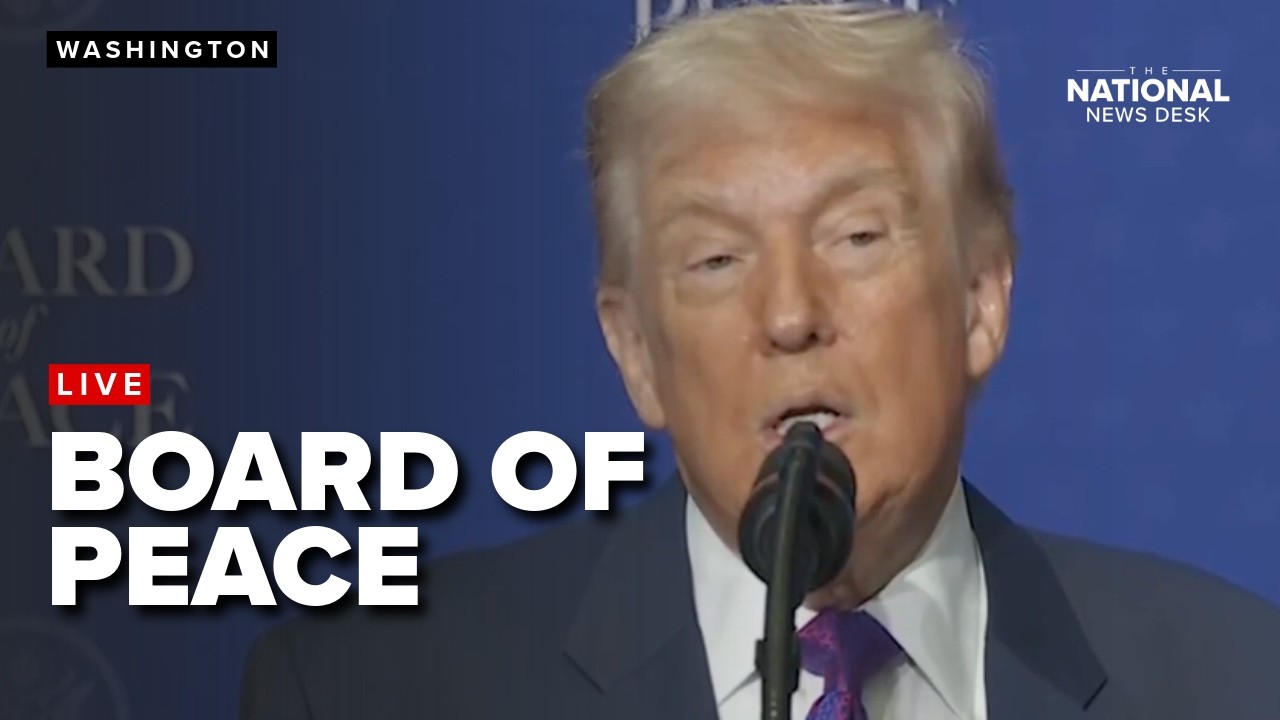 Trump's Board of Peace meets for first time