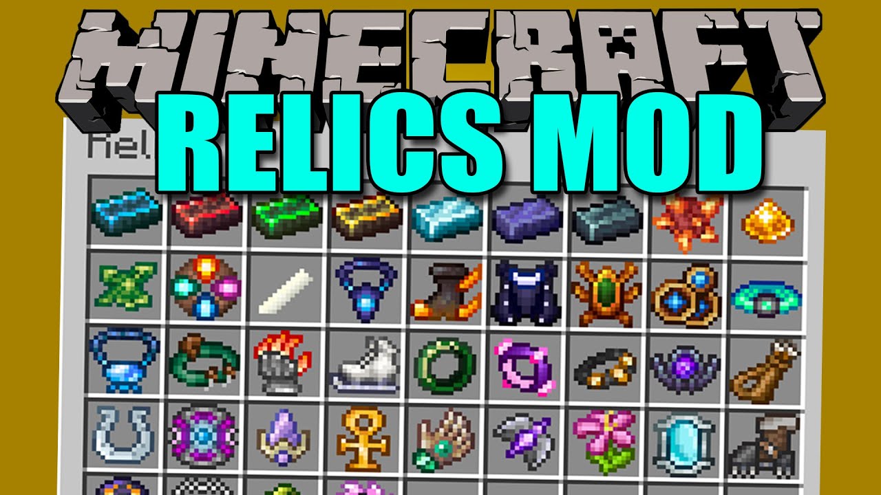 RELICS MOD - Nuevos Items con habilidades!!! - Minecraft mod 1.16.5 Review ESPAÑOL