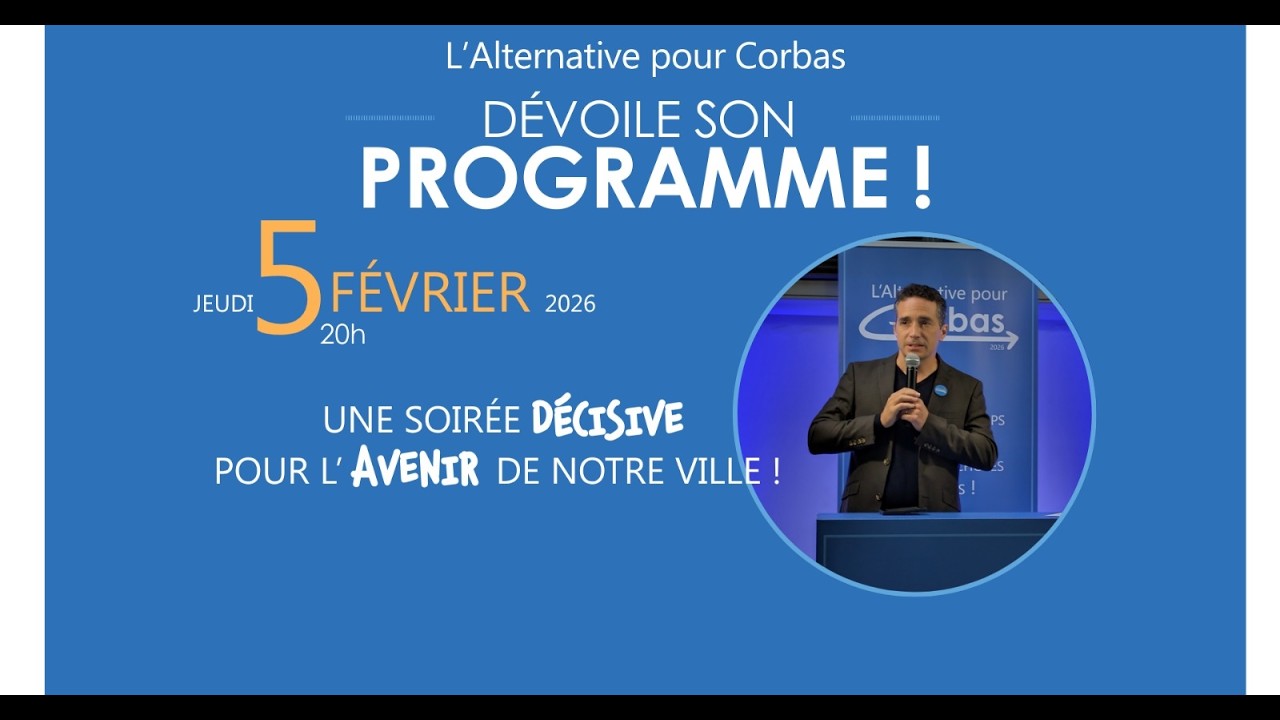 Programme 2026-2032 : Nos 10 engagements forts pour Corbas