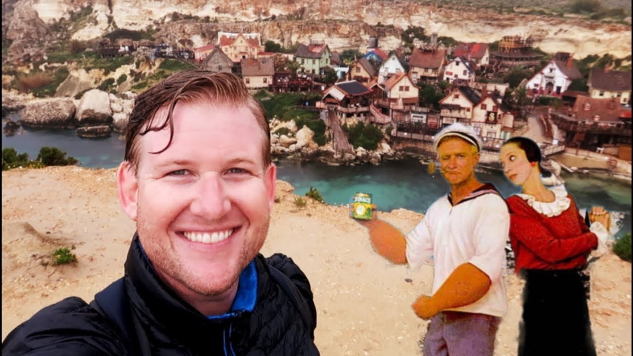POPEYE VILLAGE Film Set FILMING LOCATIONS Robin Williams MALTA