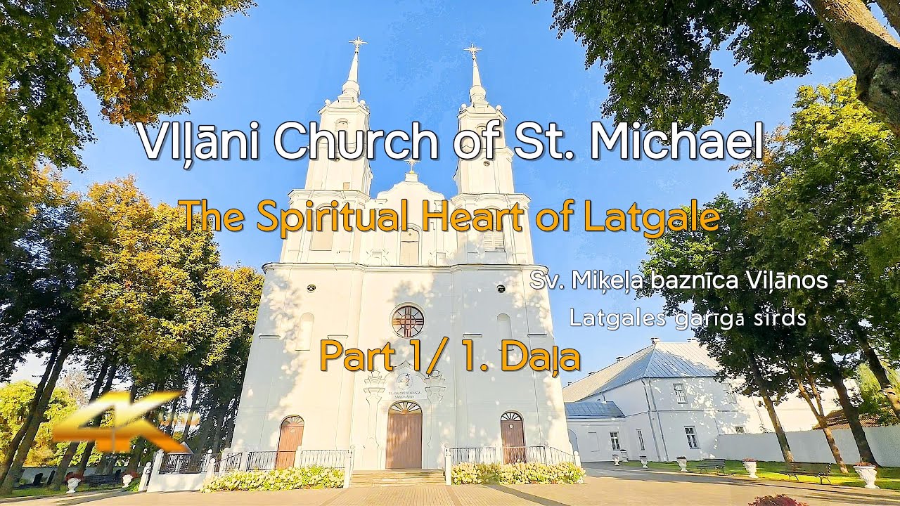 Vilani Catholic Church &ndash; Drone Views & Interior | Part I (Viļānu katoļu baznīca &ndash;  I daļa)
