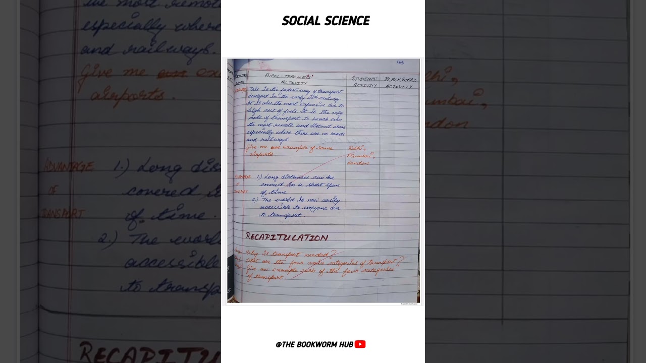 SOCIAL- SCIENCE - LESSON PLAN - 6 📝| LESSON PLAN SHORT |#trending #shortvideo #shorts