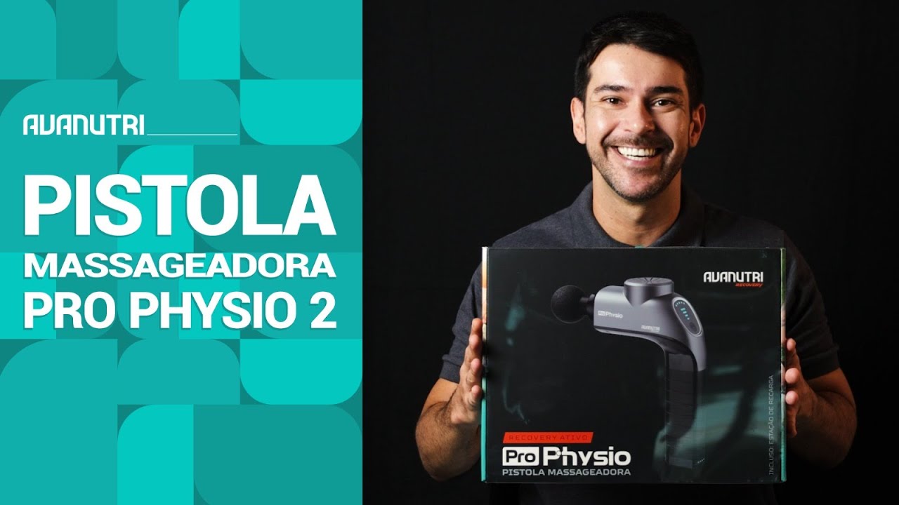 UNBOXING PISTOLA MASSAGEADORA PRO PHYSIO 2 - AVANUTRI