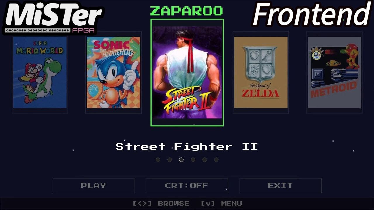 New Frontend for MiSTer FPGA in the Works... and it Looks Awesome!