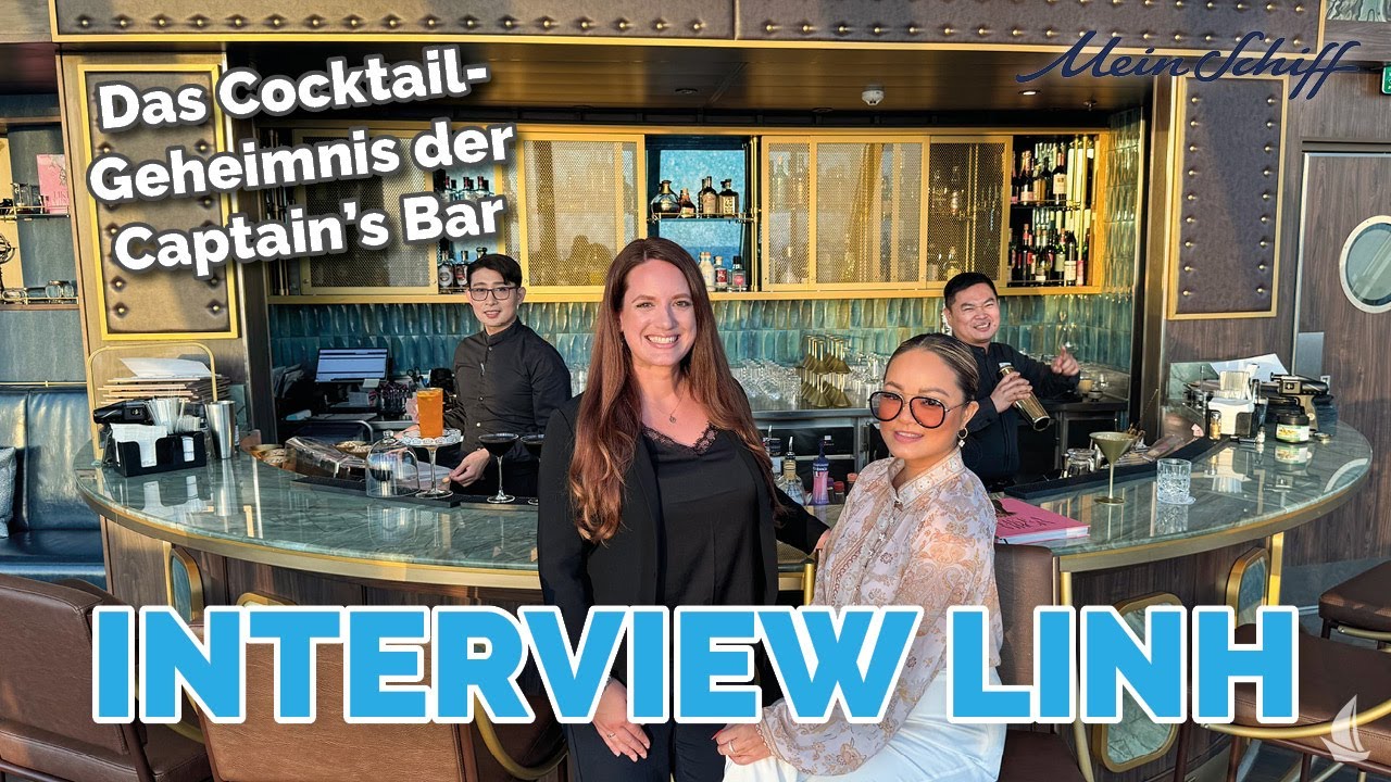 Die Captain’s Bar auf Mein Schiff Relax - Interview und Hintergründe
