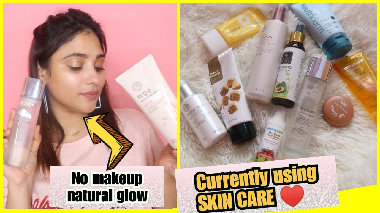 My best ever skin care || currently skincare product|| glow like a Diamond