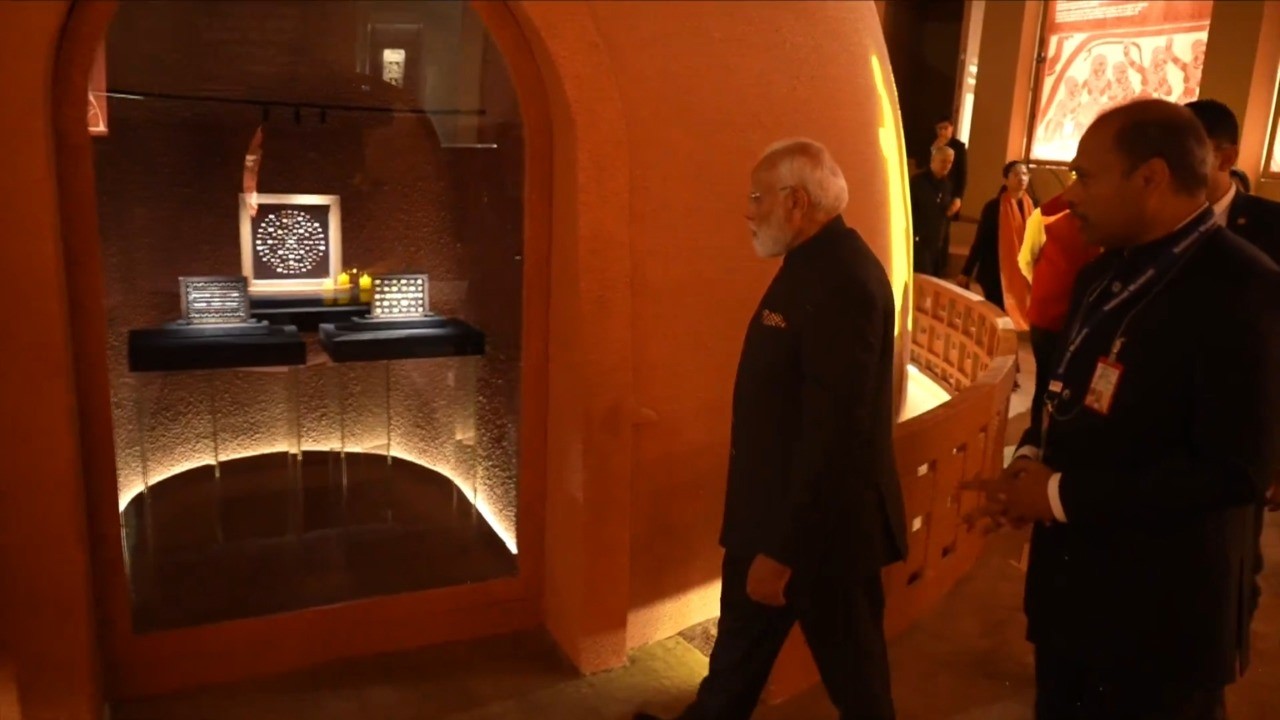 PM Modi Restores Sacred Buddha Relics After 100 Years | Historic Moment for India