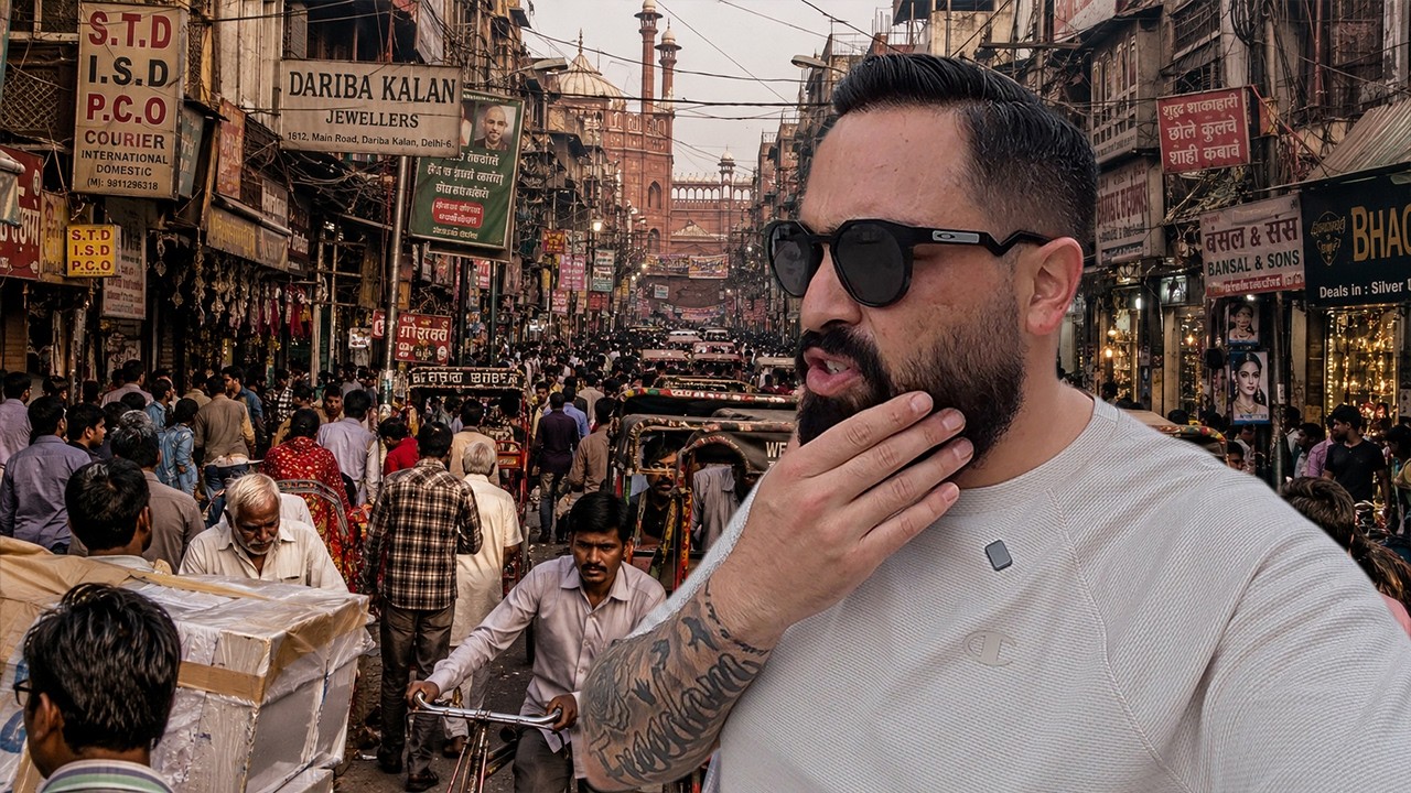 Lost in India's Craziest Street Market 🇮🇳