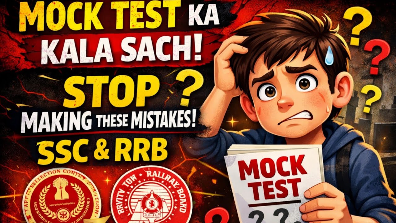 Harsh reality of mock tests ssc rrb