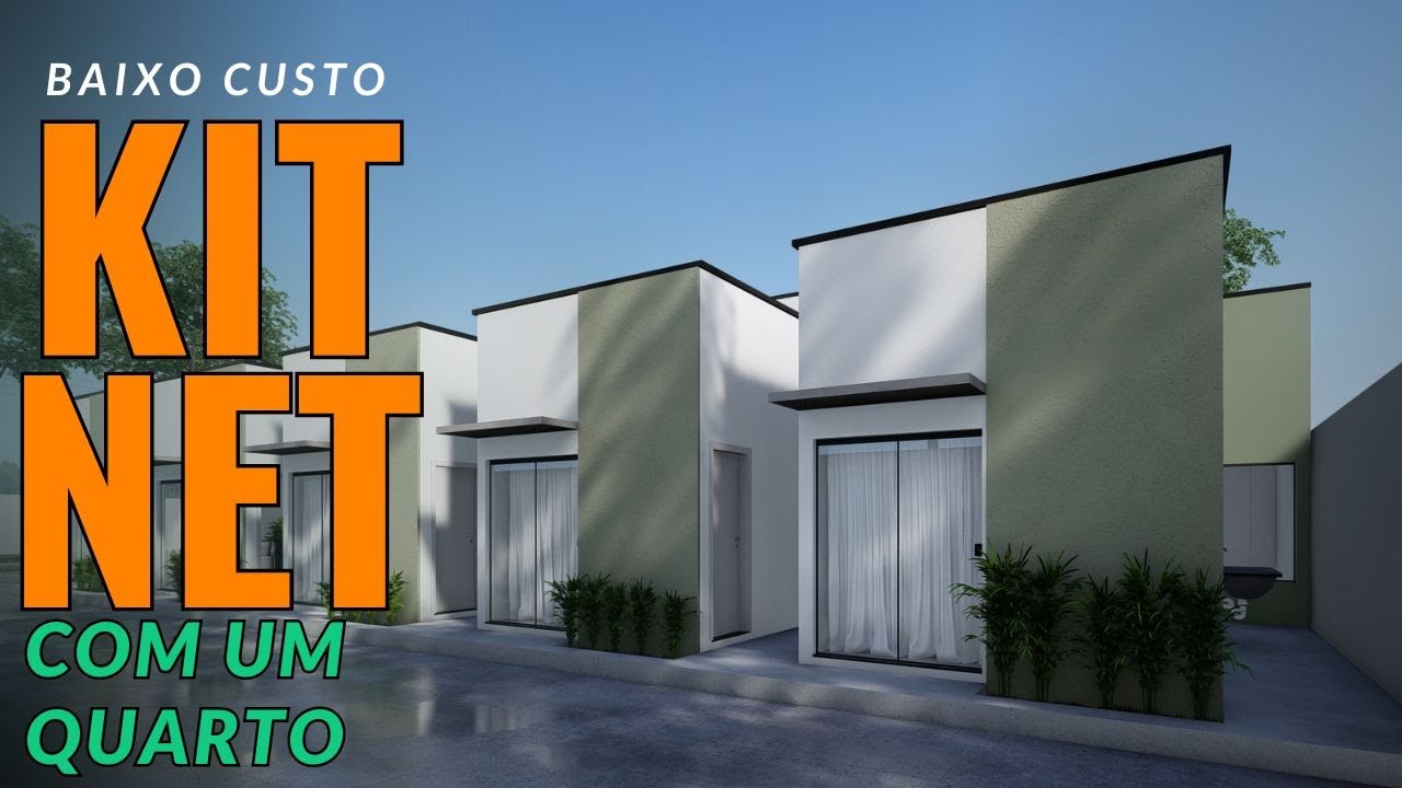 KITNET MODERNA  COM 35m&sup2; | 🏠 Kitinet de baixo custo com Um quarto