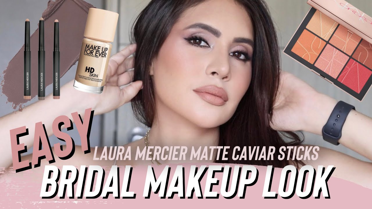 FOOLPROOF BRIDAL MAKEUP LOOK : THE EASIEST WATERPROOF WEDDING EYELOOK
