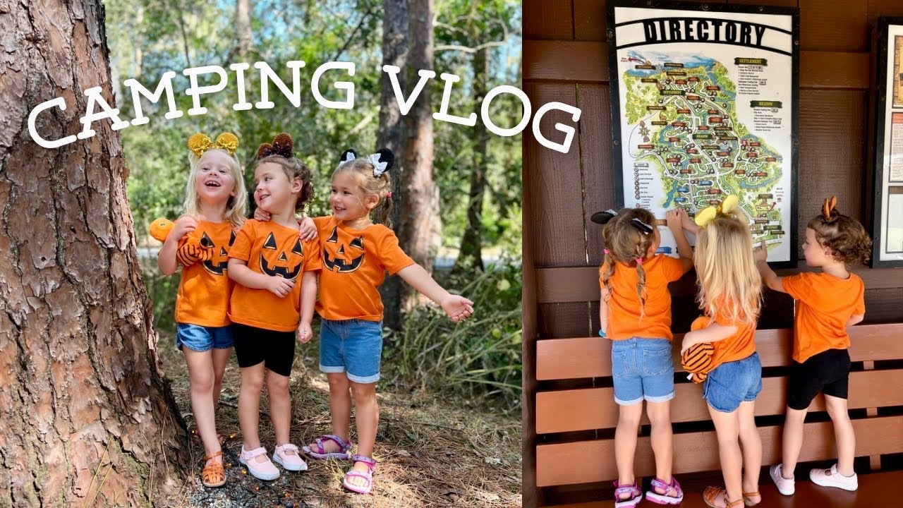 Tent camping with 5 littles at Disney's Fort Wilderness Campground 🏕️