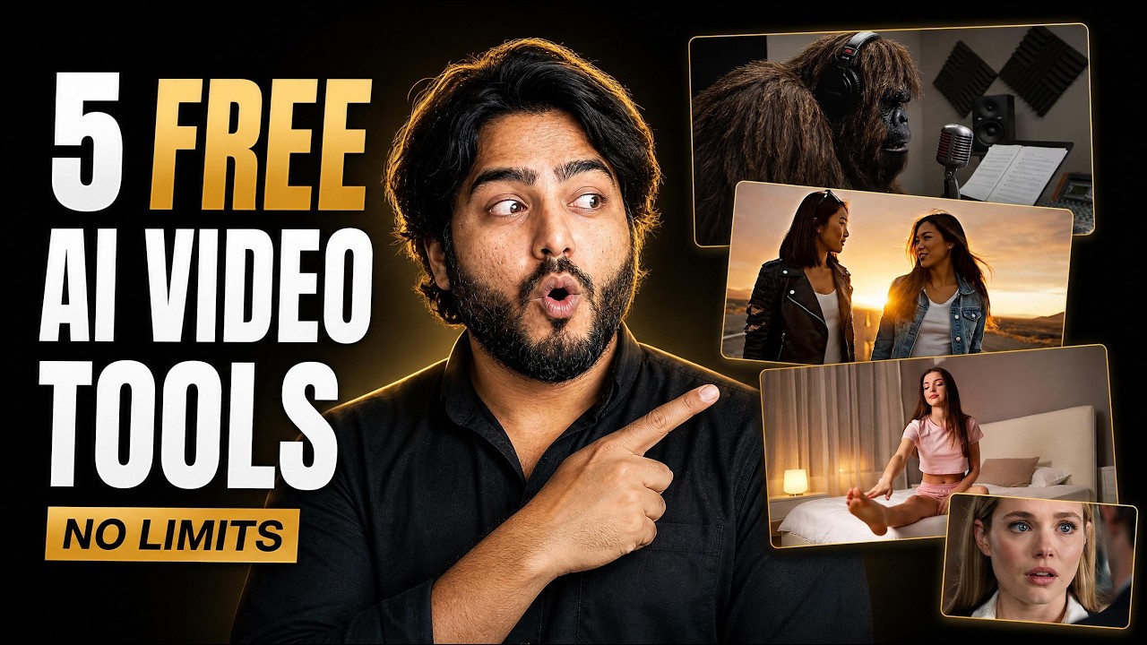 FINALLY! Free & Unlimited AI Video Generator (No Limits)