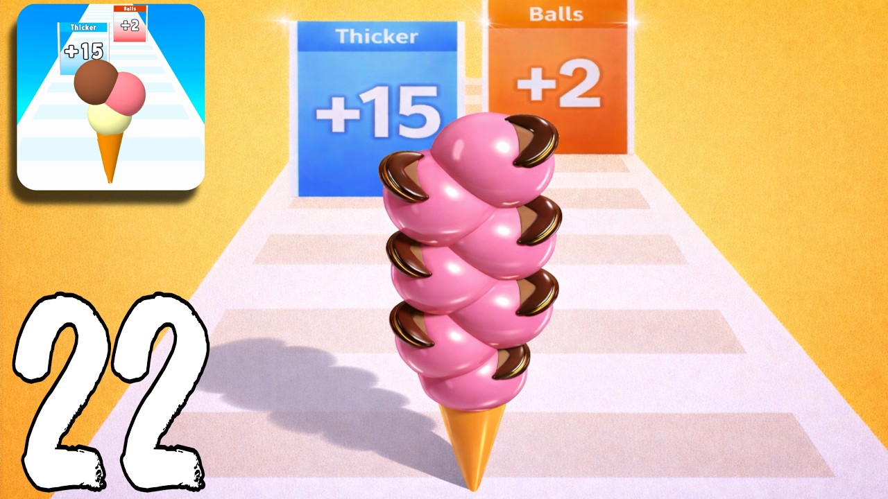 Ice Cream Rush - Gameplay Walkthrough ( Android, iOS )