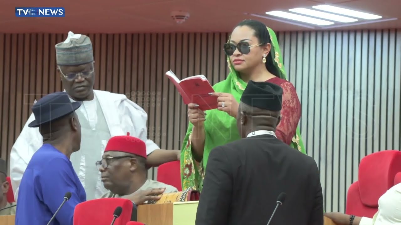 FULL VIDEO:  ‘I’m Not Afraid Of You’, Senator Natasha Akpoti Tells Akpabio