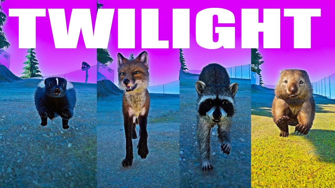 Гонки на скорость в «Сумеречных животных» в Planet Zoo. НОВОЕ дополнение Twilight включает вомбат...