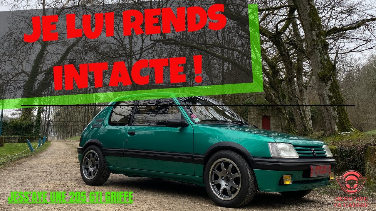LA PEUGEOT 205 GTI GRIFFE, LA PLUS BELLE DES GTI ?